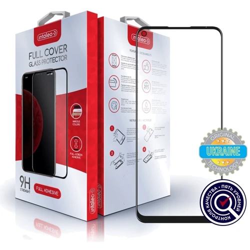 Аксессуар для смартфона Intaleo Tempered Glass Full Glue Black for ZTE Blade V2020