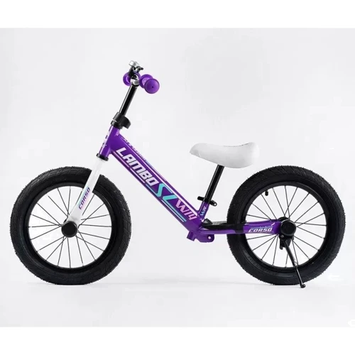 Беговел Corso Lambo 14" (L-0089): Цвет фиолетовый