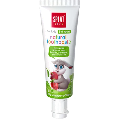 SPLAT Kids Зубная паста детская Земляника-Вишня 50 ml: Объем, мл 50