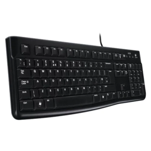 Клавиатура Logitech Keyboard for Business K120 UK (920-002643): Подключение проводное