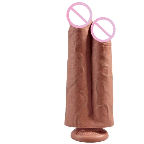 Pipedream Two Cocks One Hole 9 Inch двойной фаллоимитатор, 22.5х8.5 см
