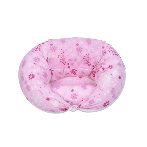 Подушка для кормления Nuvita 10 в 1 DreamWizard розовая (NV7100PINK): Цвет розовый