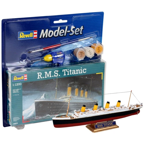 Сборная модель-копия Revell набір Корабль Титаник уровень 3 масштаб 1:1200 (RVL-65804)