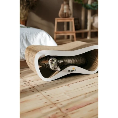 Когтеточка дряпка-лежанка для кошек Say Meow Grace Max 67x27x35 см (8040190103009) фото 5