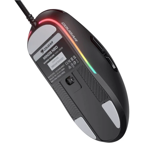 Мишка Cougar Minos Neo Black: Вага 63 г