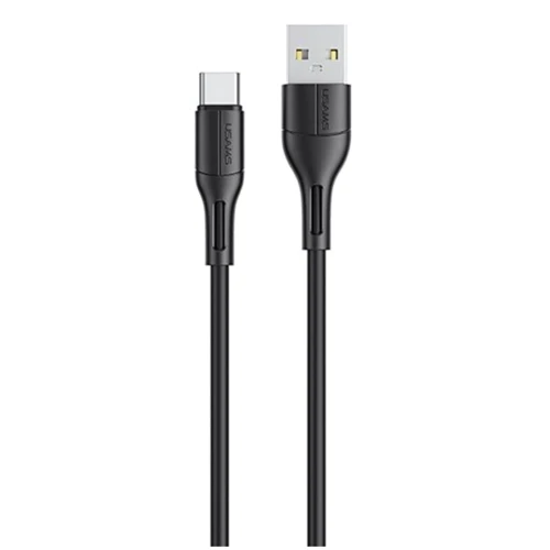 Кабель Usams USB Cable to USB-C 1m Black (US-SJ501)