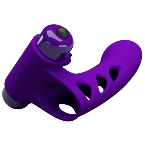 Насадка-вибратор LYBAILE Pretty Love Orlando Honey Finger Vibrator Purple