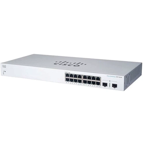 Мережевий комутатор Cisco CBS220-16P-2G-EU