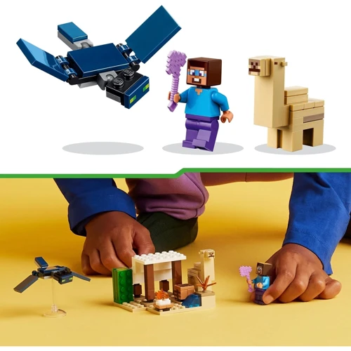 Конструктор LEGO Minecraft Steve's Desert Expedition Експедиція Стіва до пустелі (21251) фото 5