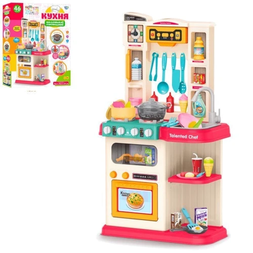 Детская кухня Limo Toy розовая (922-117)