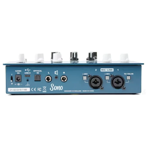 Аудиоинтерфейс AUDIENT SONO: Аналоговые выходы 2 x 1/4" (main L/R), 1 x 1/4" (to amp)