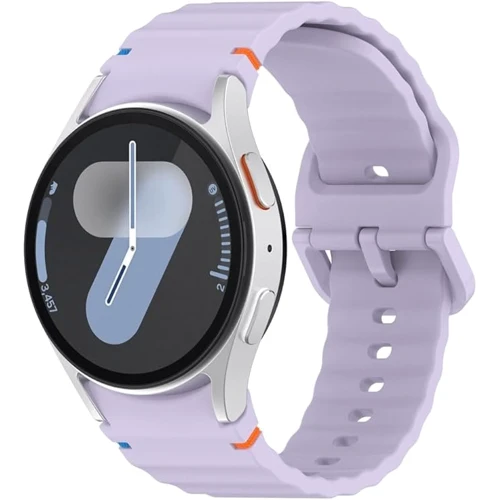 BeCover Strap Ribbed Tape Purple для Samsung Galaxy Watch (20mm) 4 40mm-44mm/5 40-44mm/6 40-44mm/7 40-44mm (712048)