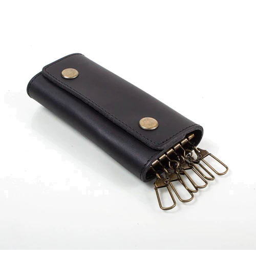 Мужская ключница DNK Leather черная (DNK-Keys-Scol-J): Страна производитель Украина