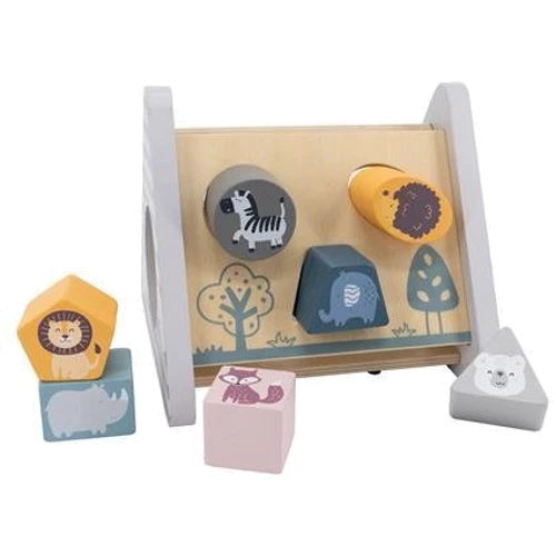 Деревянный сортер Viga Toys PolarB Развитие 5 в 1 (44007)