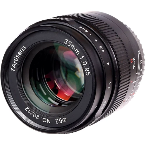 Объектив для фотоаппарата 7Artisans 35mm f0.95 (Sony E Mount): Тип объектива Портретный