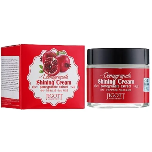 Jigott POMEGRANATE Shining Cream Крем для лица Гранат 70 ml