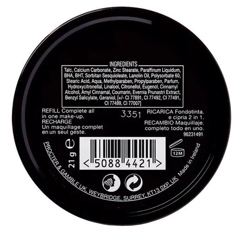 Max Factor Creme Puff Pressed Powder Пудра для лица компактная №82 twilight blush 21 g: Степень защиты Без защиты