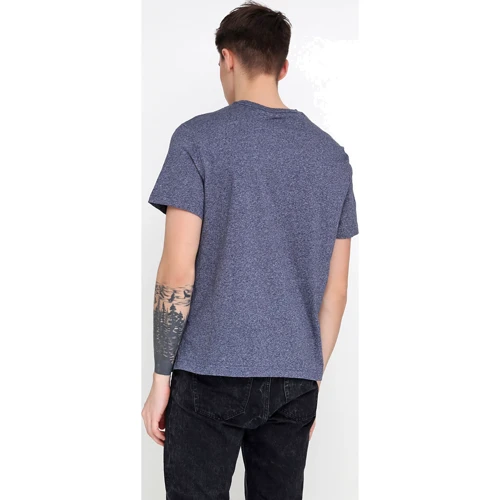 Футболка H&M 5699978 M синяя: Вид Футболки