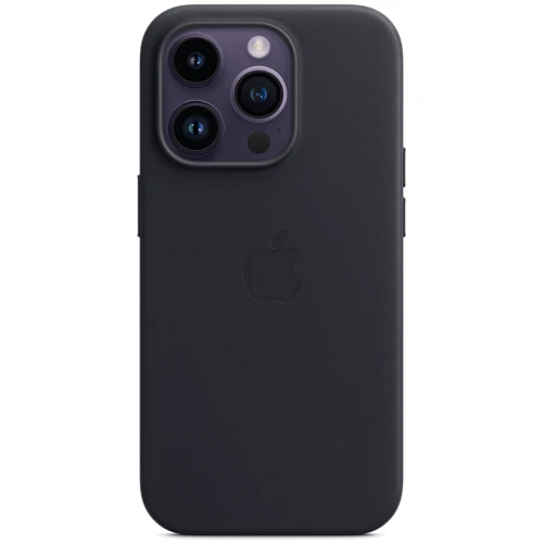 Чохол для iPhone Apple for iPhone 14 Pro Leather Case with MagSafe Midnight (MPPG3) 