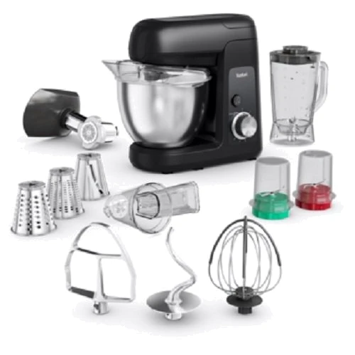 Кухонный комбайн Tefal Bake Partner QB525838: Мощность, Вт 1100