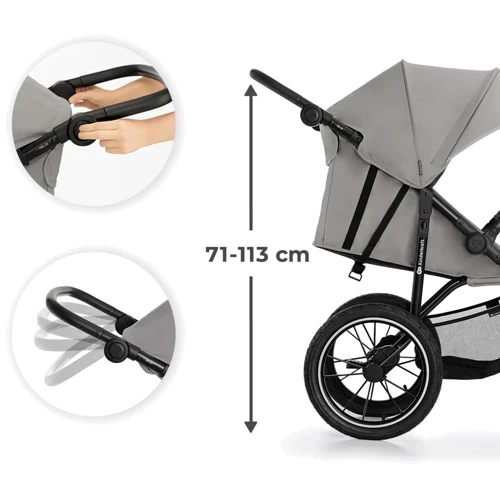 Прогулянковий візочок Kinderkraft Helsi 2 Black (KSHELS02BLK0000) фото 17
