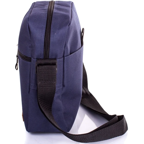 Мужская сумка планшет DNK Leather синяя (Classic bag col. 03): Тип Сумки