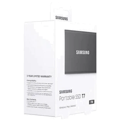 Samsung T7 1 TB Titan Gray (MU-PC1T0T/WW) UA фото 5