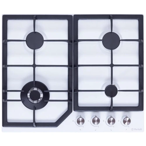 Варочная поверхность газовая Perfelli HGM 61624 WH
