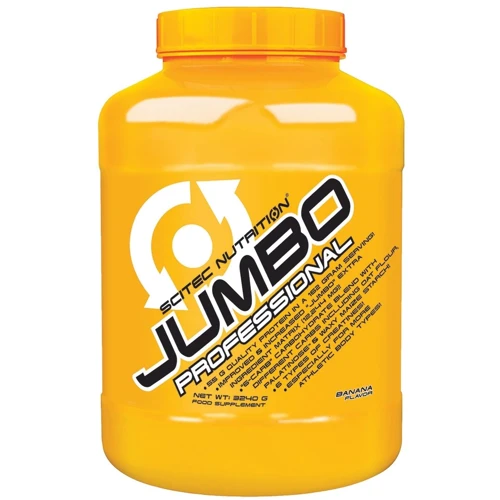 Гейнер Scitec Nutrition Jumbo Professional 3240 g /20 servings/ Raspberry