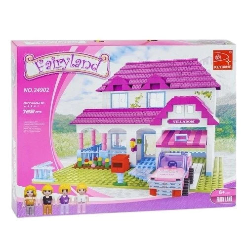Конструктор Ausini Fairyland Вилла 722 детали (24902)