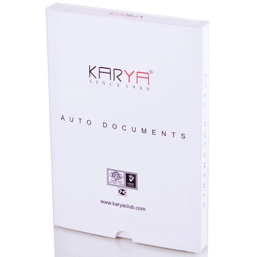 Женская обложка для документов Karya красная (SHI0428-1ZM) фото 7