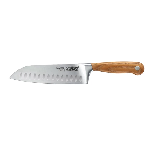 Нож-сантоку Tescoma FeelWood 30 см (884826)