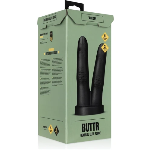 Анальная пробка BUTTR - Victory Double Finger Butt Plug