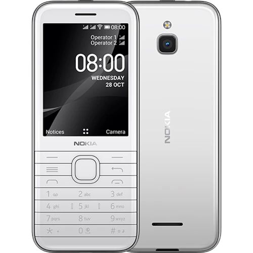 Мобильный телефон Nokia 8000 4G White (UA UCRF)