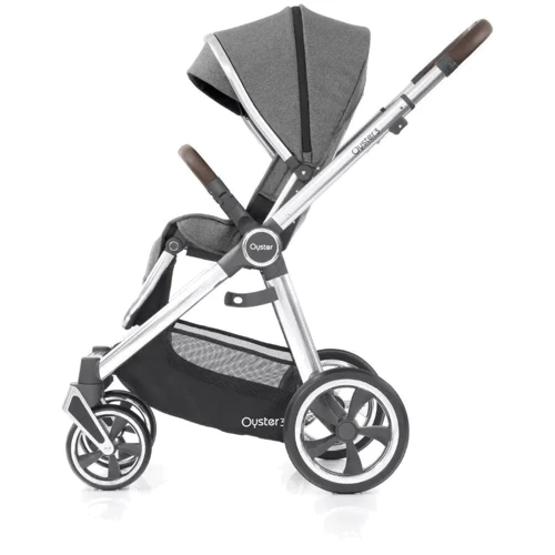 Універсальна коляска 2 в 1 BabyStyle Oyster 3 Mercury / Mirror NEW: Стать дитини Унисекс