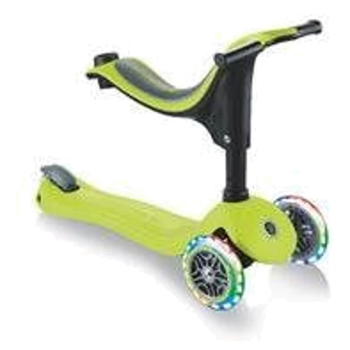 Самокат GLOBBER серії GO UP SPORTY PLUS LIGHTS 5в1 зелений, колеса з підсвічуванням, 20 / 50кг (642-106): Максимальне допустиме навантаження, кг 50 / 20