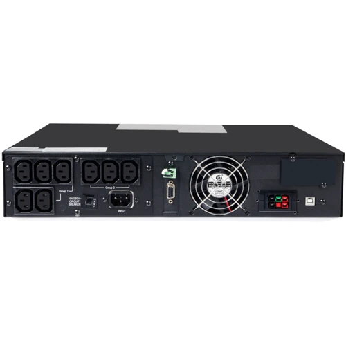 Powercom SNT-1000 IEC, 1000ВА/1000Вт, online RS232 USB 6IEC, LCD: Количество Euro-розеток, шт Нет