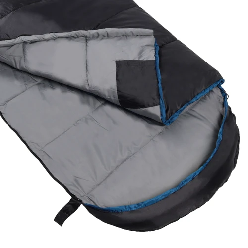 Спальный мешок SportVida L Black/Grey (SV-CC0073): Длина 220 см