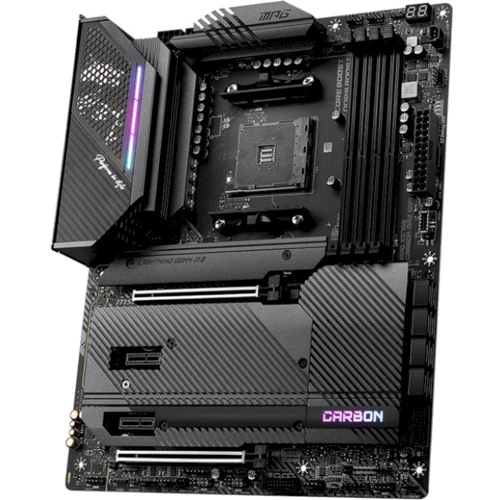 MSI MPG X570S Carbon Max WiFi: Разъемы на плате USB 2.0, USB 3.2 Gen 1, USB 3.2 Gen 2