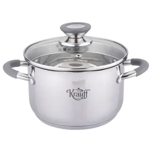 Кастрюля Krauff 2.0 л со стеклянной крышкой 16 см (24609)