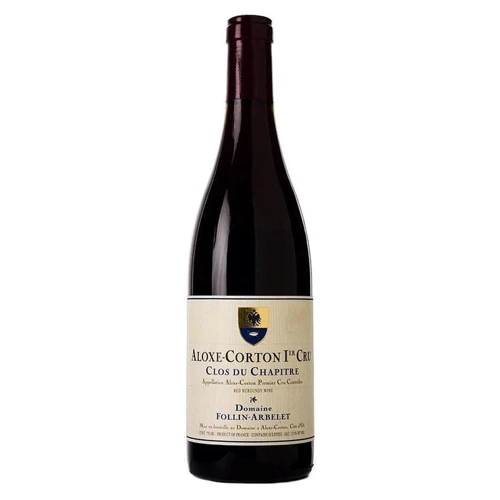 Вино Domaine Follin Arbelet Aloxe-Corton 1er Cru Clos du Chapitre, 2021 (0,75 л) (BWT0465)