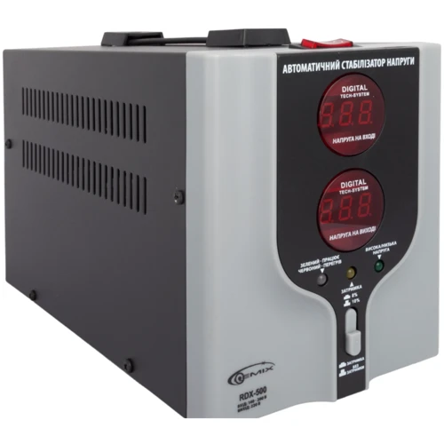 Стабилизатор напряжения Gemix RDX-500: Тип релейный