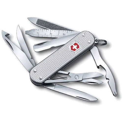 Мультитул Victorinox Minichamp 58мм/15предметов/серебристый (0.6381.26)