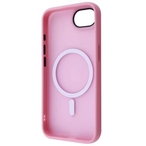 Чехол для iPhone WAVE Matte Insane Case with MagSafe Pink Sand for iPhone 16e: Материалы поликарбонат и полиуретан