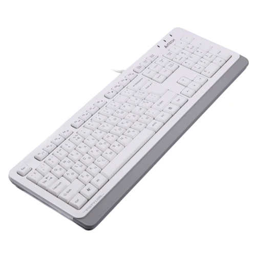 Клавіатура A4Tech FKS10 (White): Підключення проводное