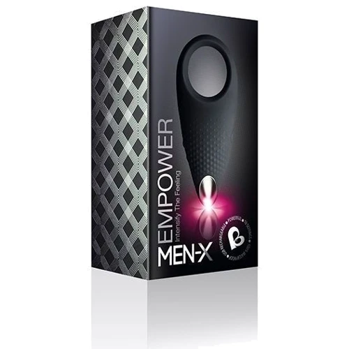 Эрекционное кольцо с вибрацией Rocks Off Empower Black