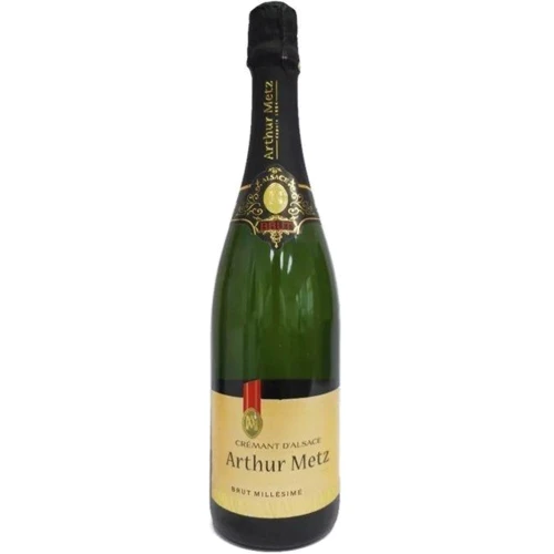 Игристое вино Arthur Metz Cremant D'Alsace A.Metz 0.75 л белое брют (sans sulfites) (BWT9133)
