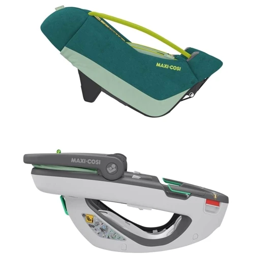 Автокресло Maxi-Cosi Coral 360 Essential Green (8559047110): Внутренние ремни 3-х точечный ремень с мягкими накладками