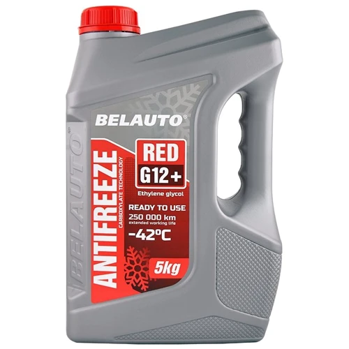 Антифриз BELAUTO G12+ RED 5kg