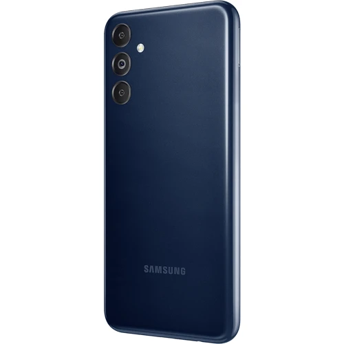 Смартфон Samsung Galaxy M14 5G 6/128Gb Berry Blue M146B: Камера Тройная 50 МП (f/1.8) + 2 МП (f/2.4) + 2 МП (f/2.4) / LED вспышка / HDR / Панорама / Фронтальная 13 МП (f/2.0)